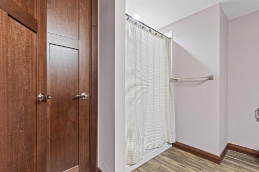 Great storage space and beautiful wood work!