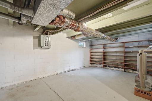 Bonus Unfinished Room with Electrical Panel