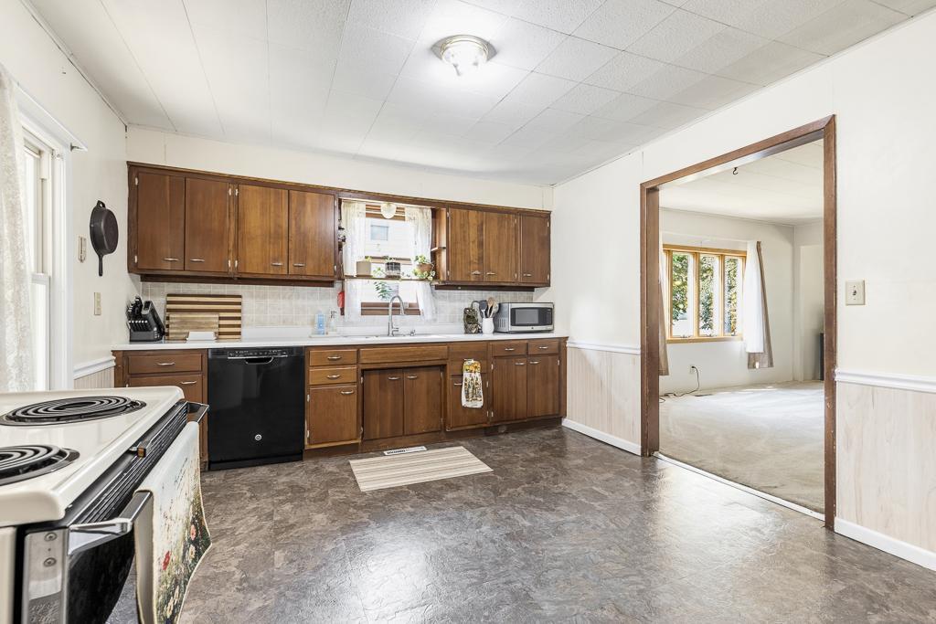 Step inside to a spacious, open kitchen. Easy access from the garage to unload your groceries.