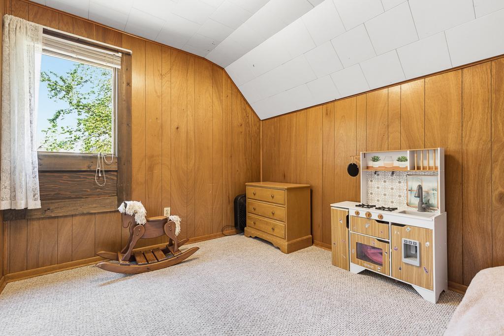 One of 2 upper level bedrooms