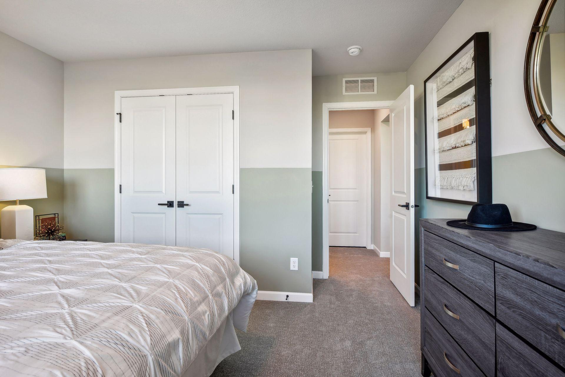 Bedroom in basement