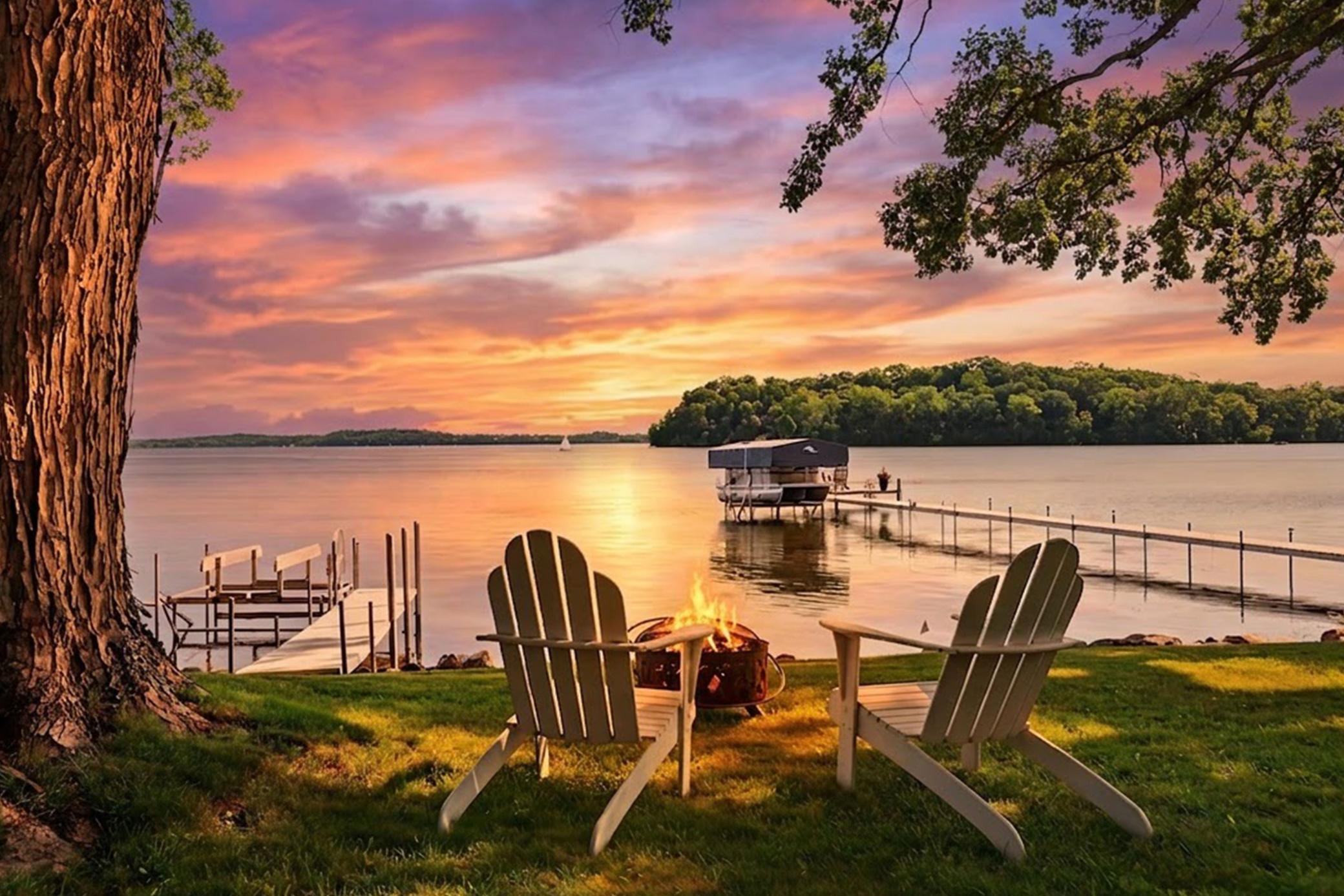 Enjoy sunrise with morning coffee (Virtual sunrise)
