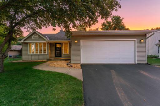 Enjoy the sunsets from your front porch or from the deck overlooking the backyard and pond.