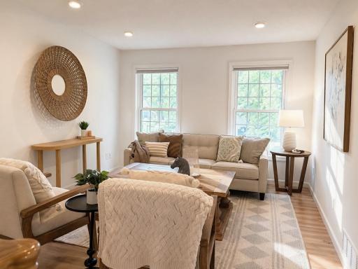 Living Room - upper level