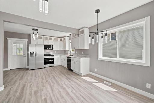 Brand new kitchen with plenty of space for an island
