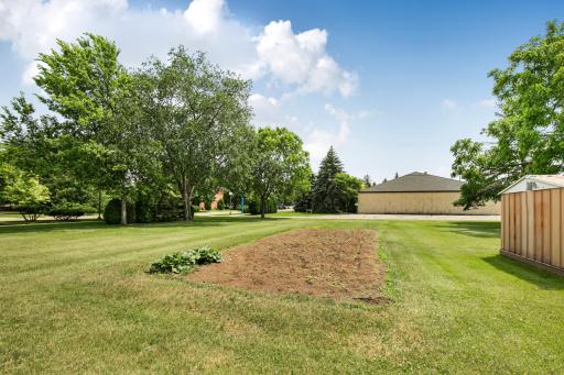 Garden is already tilled and ready to be planted