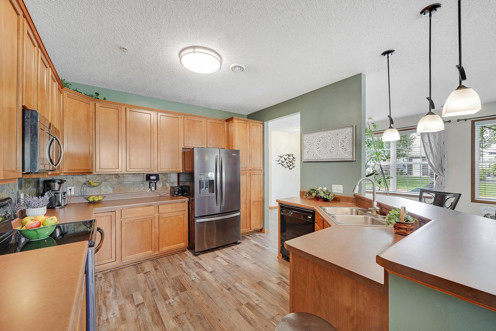 All new SS appliances! Tons of cabinents!
