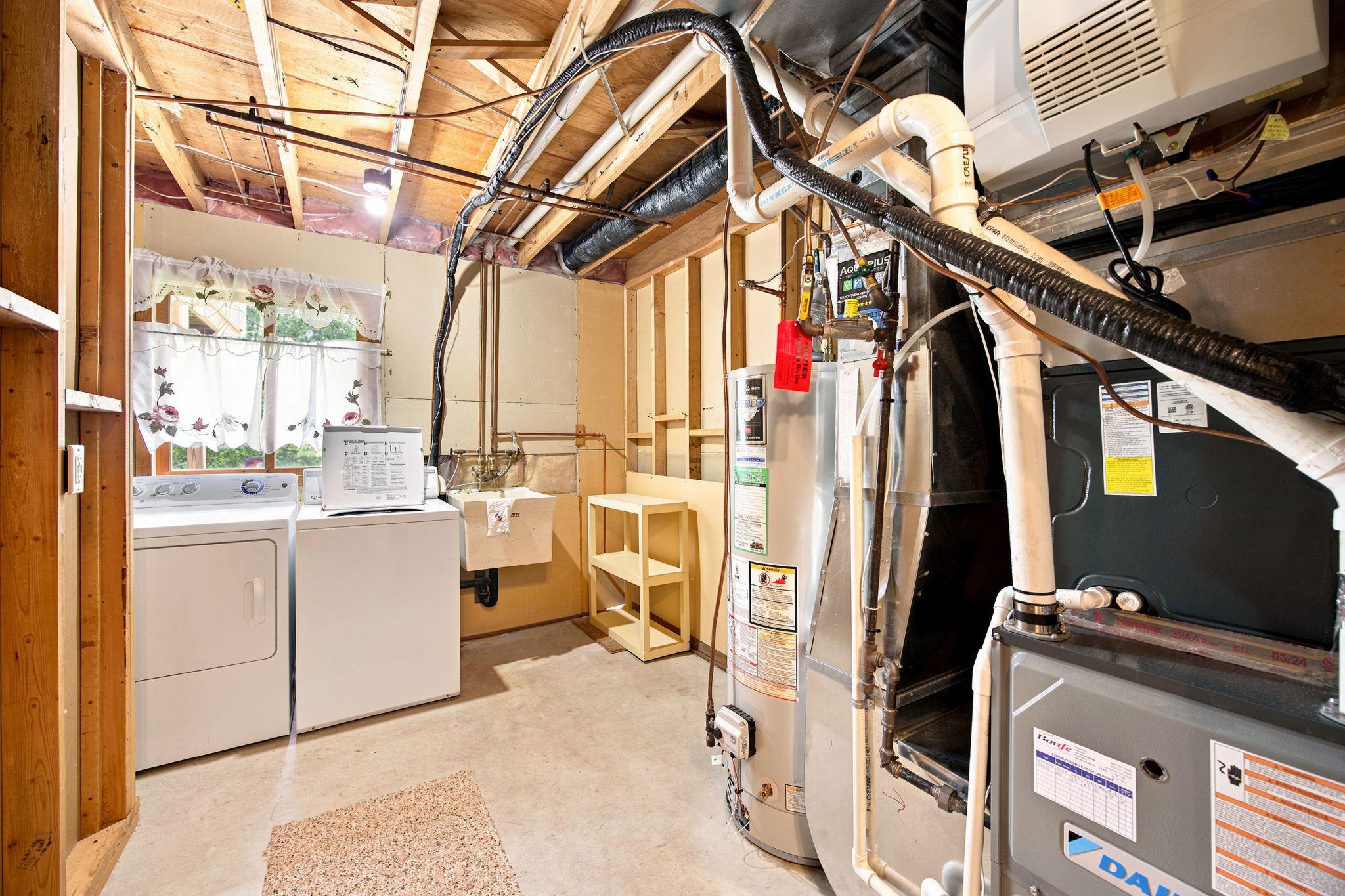 Laundry and Utility room.