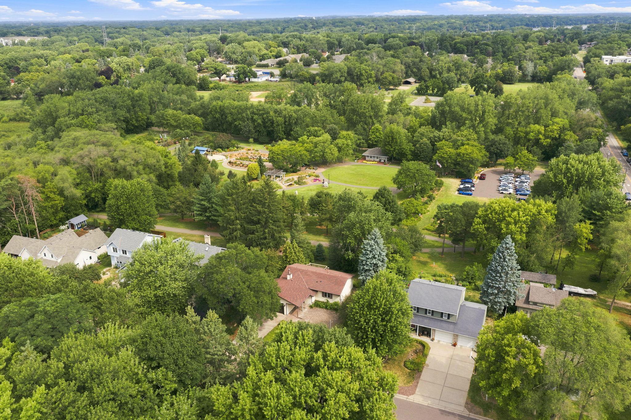 Ideal location with beautiful park behind.