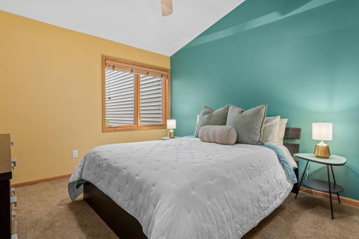 Main-level second bedroom- ideal for guests or a home office.