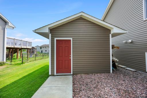 16 x 12 Shed with Service Door on front