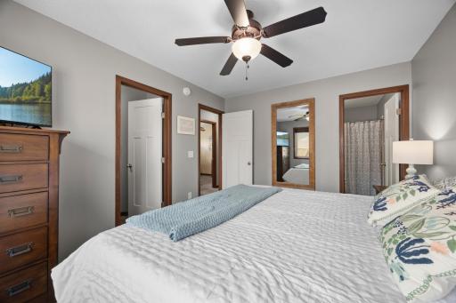 Primary Bedroom with Bath & Walk-in Closet