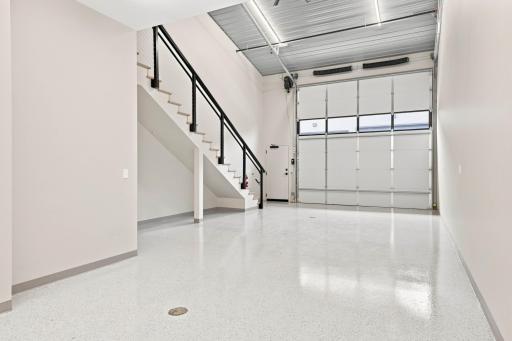 Tall ceilings and substantial depth provide room for larger vehicles, lifts, storage systems, and more.