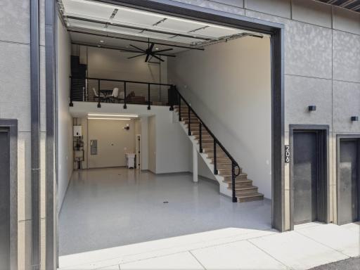 Clean, finished, and ready for your vision. Generous ceiling height and flexible square footage create endless possibilities.