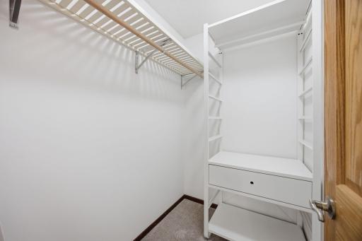 Primary Bedroom walk-in closet!