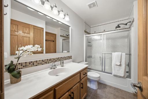 Bathroom on the main level.