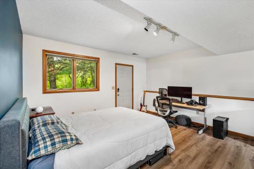 Huge 4th bedroom with large walk-in closet and its own door to the patio