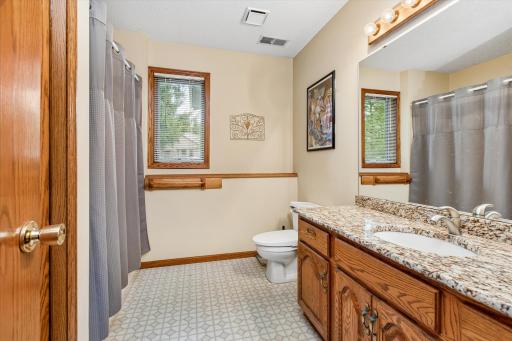 lower level full bathroom