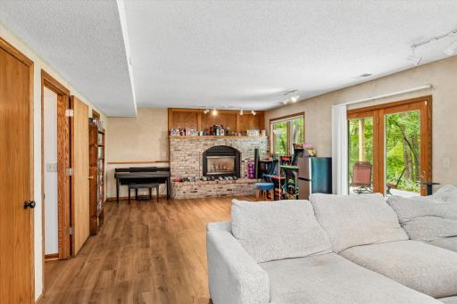 Walout Lower Level with patio doors and an additional walkout door in 4th bedroom