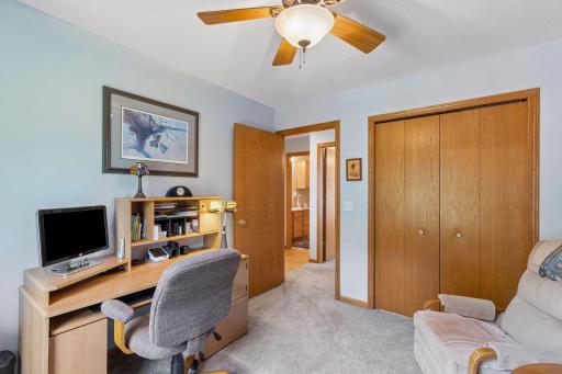 Another view of this versatile second bedroom.