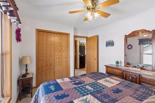 Another look at the third main-floor bedroom.