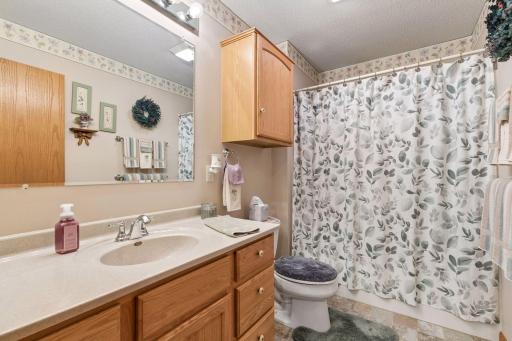 A full bathroom conveniently located on the main floor.