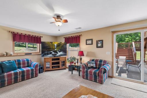 Plenty of room for oversized furniture and entertaining.
