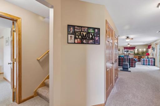 Welcome to the finished walkout lower level!
