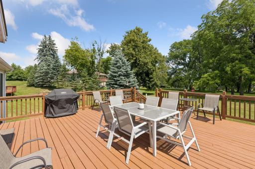 Imagine summer evenings spent on this incredible outdoor living space.