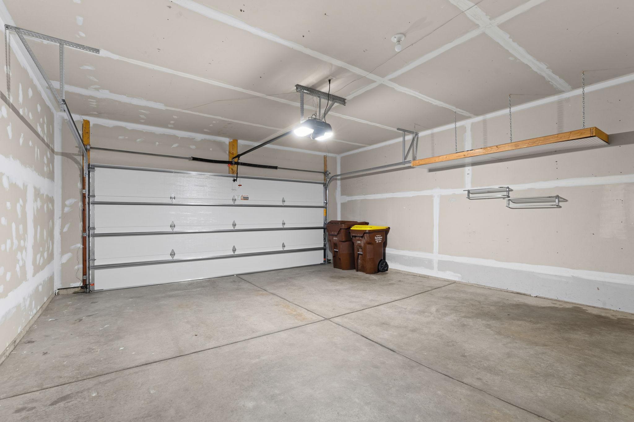 large double garage