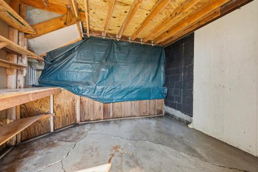 Lakeside tuck under storage room...for all those lake toys!