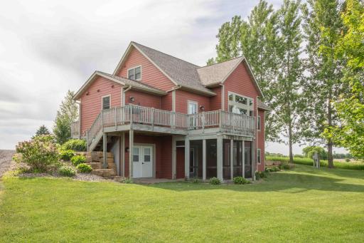 Large deck and screened in patio for enjoying the beautiful WI summers