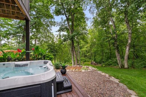Deck / Hot Tub / Fire Pit / Looking East