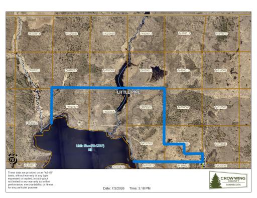 44047 Little Pine Road, 184 Acres, Emily, MN 56447