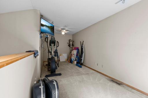This could be a reading nook, a craft area, a workout spot or whatever else you can think of!