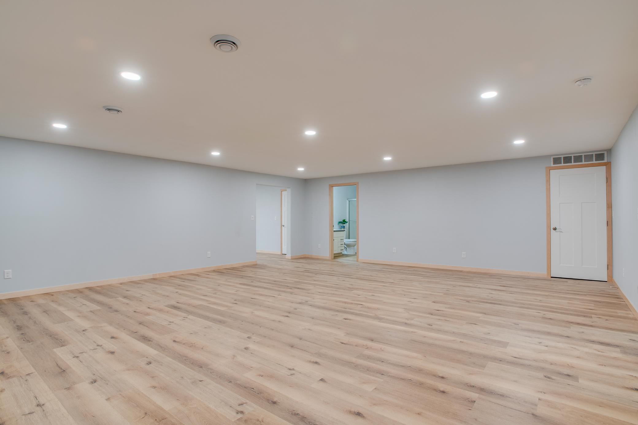 Basement family room