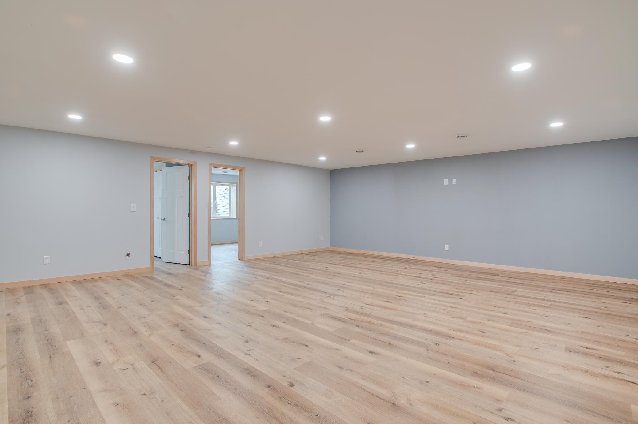 Basement family room