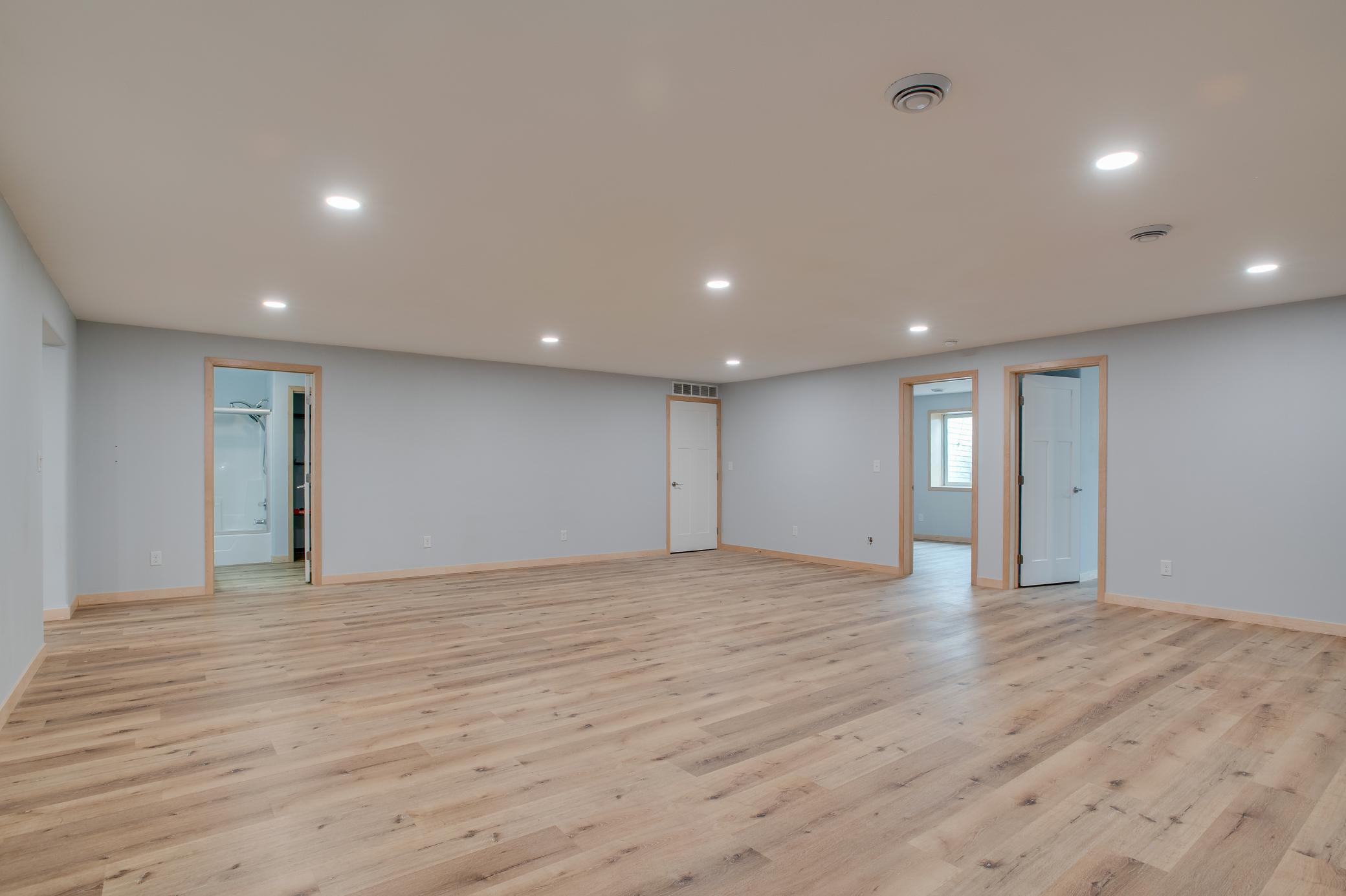 Basement family room