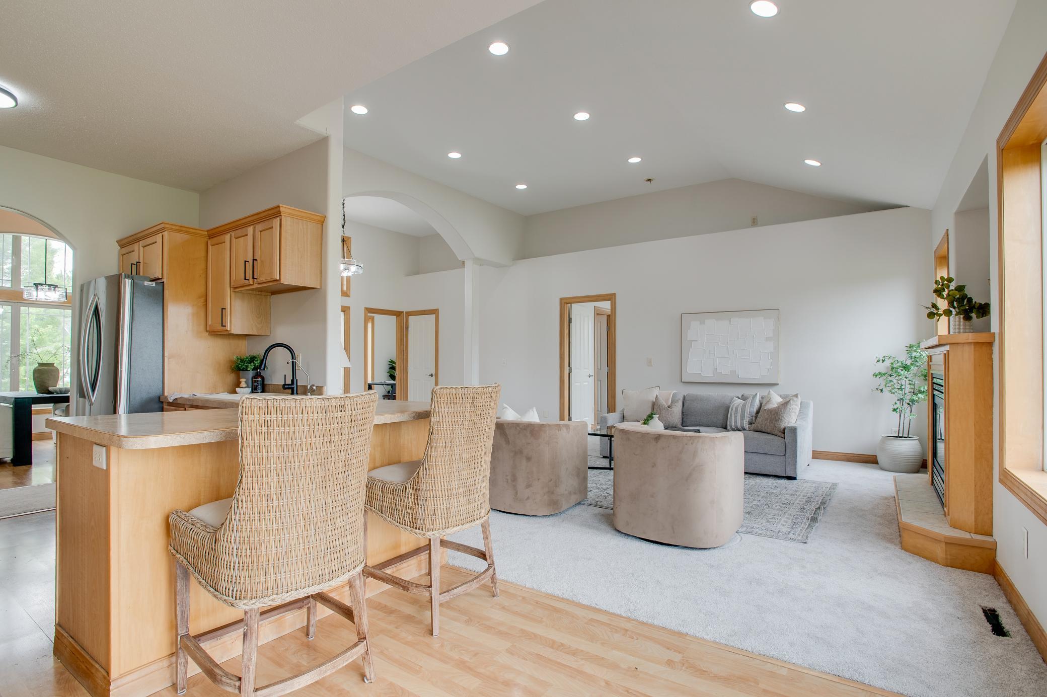 Open floor plan