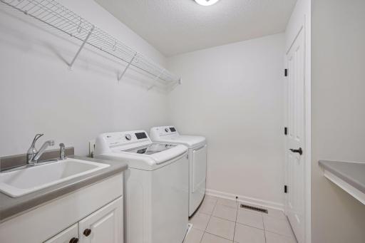 Upper Level laundry