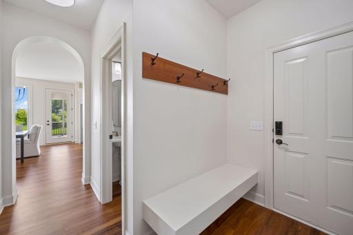 Rear entry/mudroom