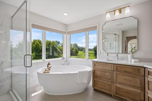 Gorgeous soaking tub