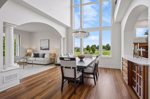 Bright with stunning outdoor views