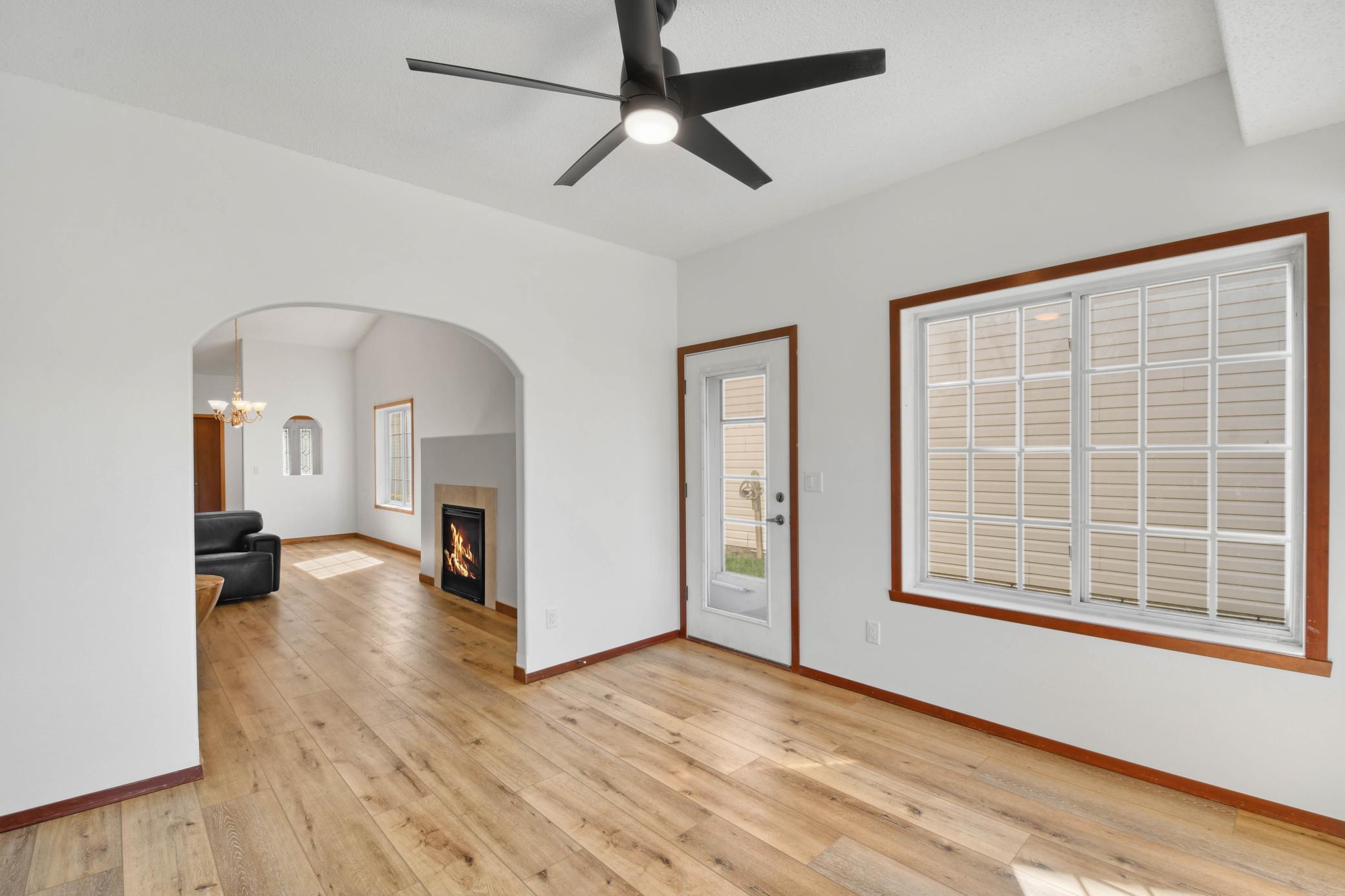 Sunroom patio door