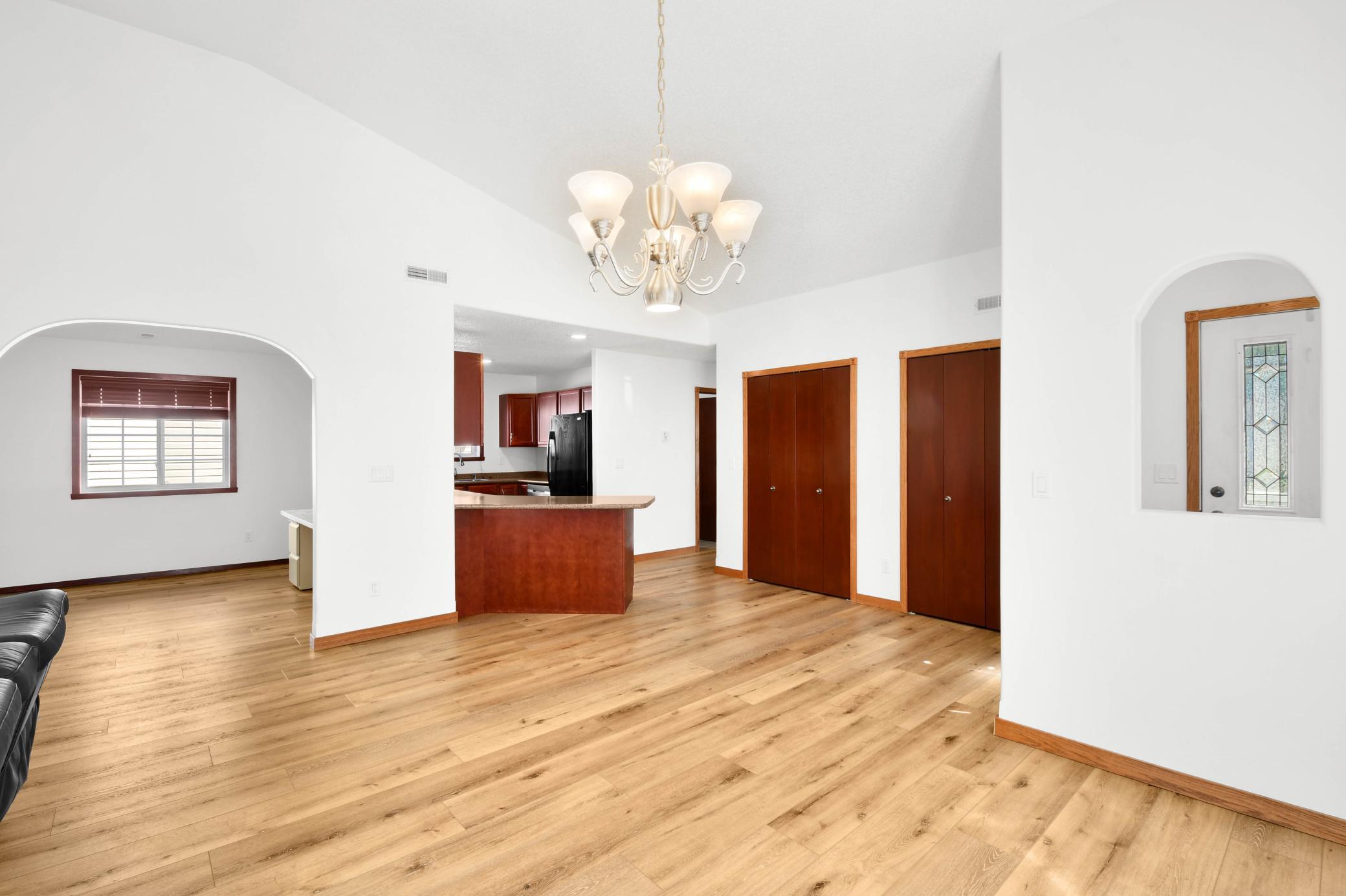 View to kitchen