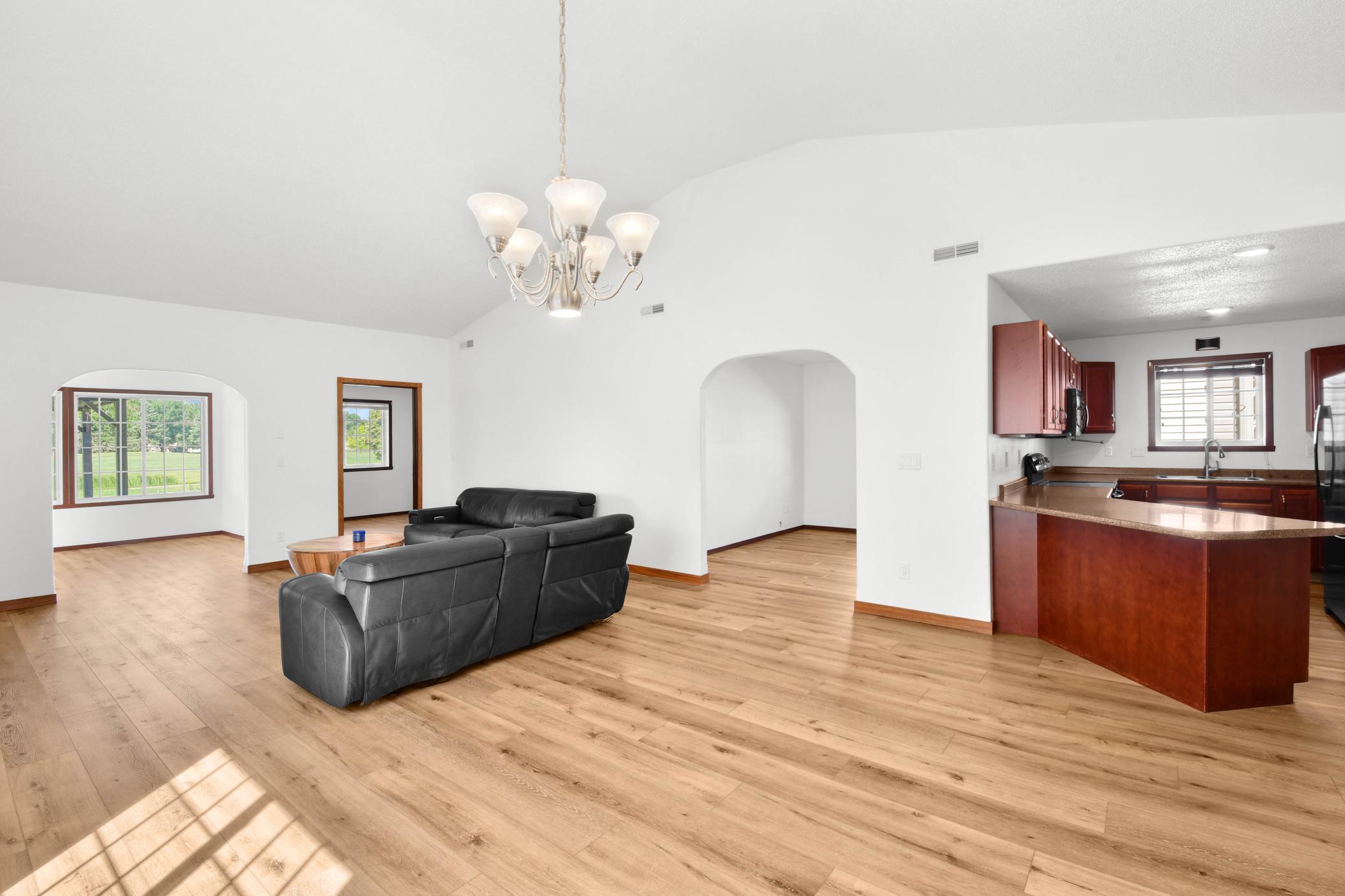 Open floor plan