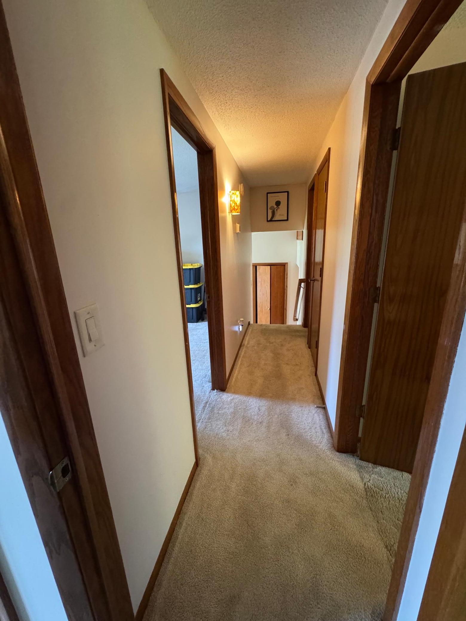 Upper level hallway