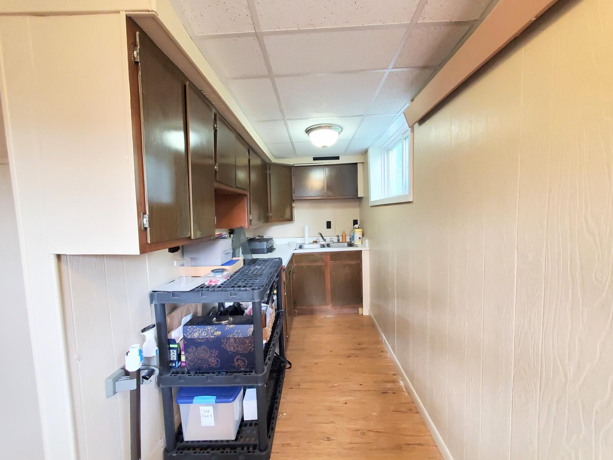 lower level kitchenette