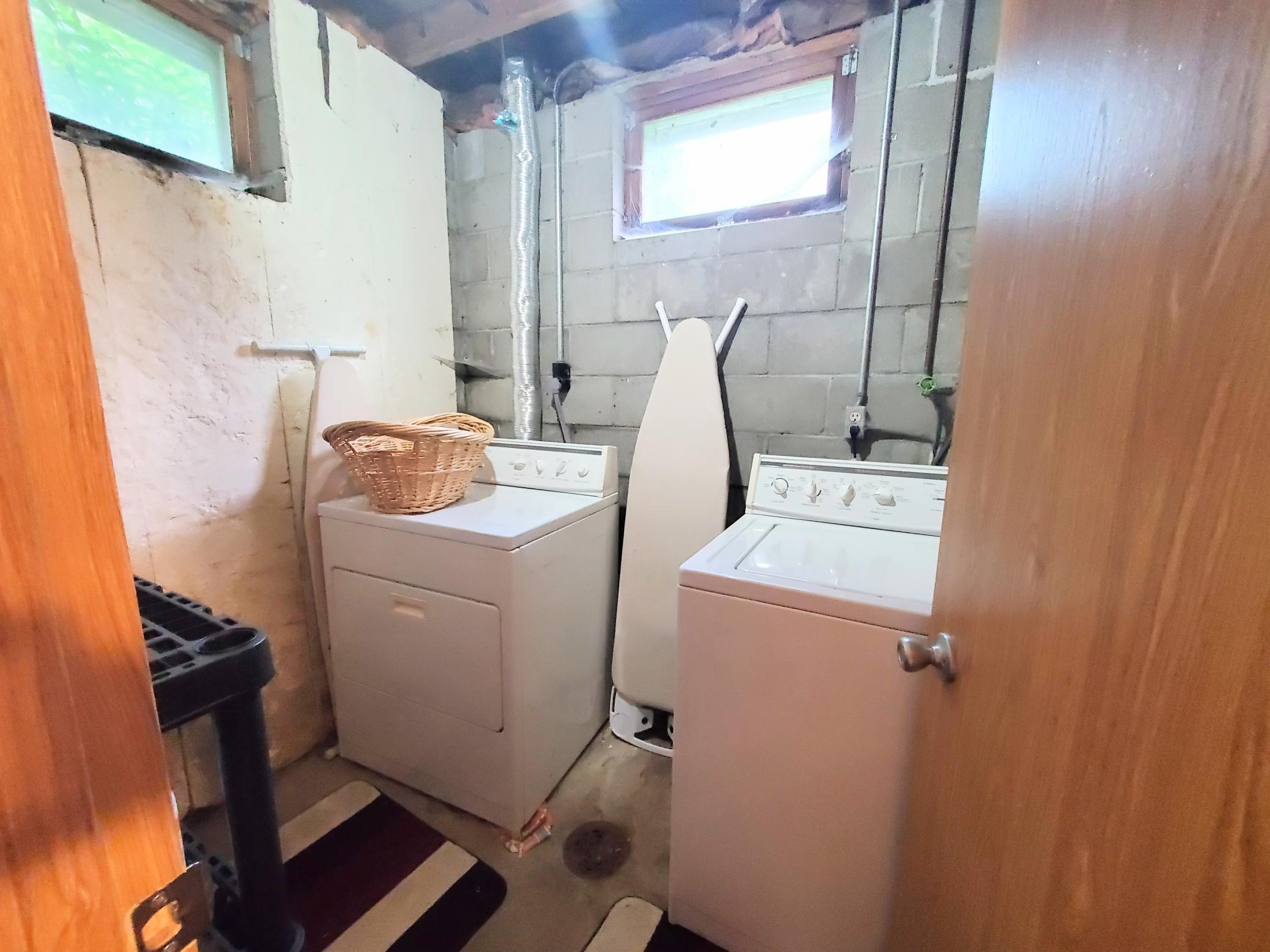 laundry area