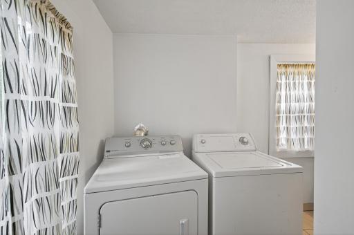 Upper laundry. Each unit with own washer/dryer!